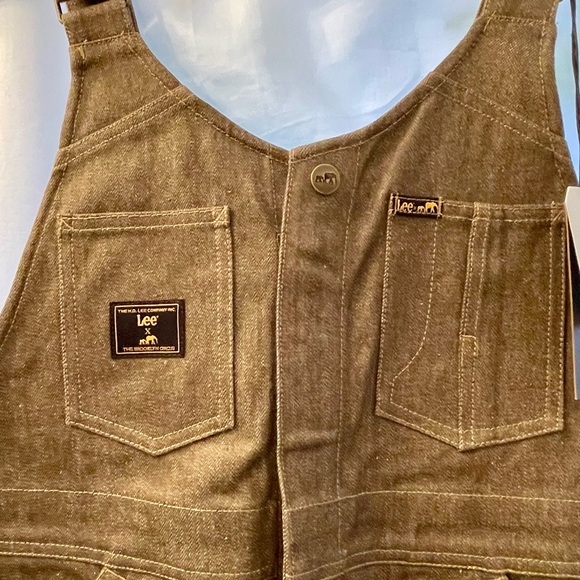 Lee x Brooklyn Circus Whizet Overalls Brown Selvage - Picture 6 of 8
